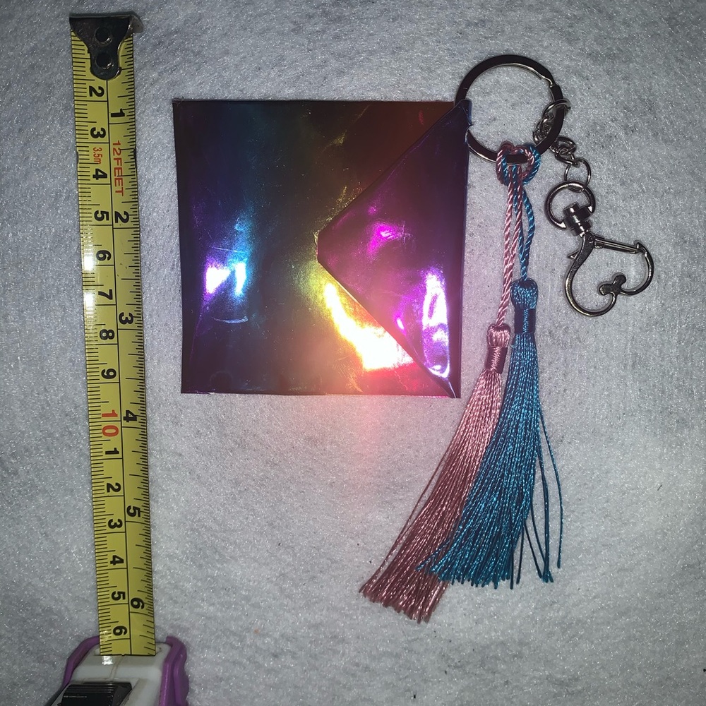 Handmade Pouch Keychain